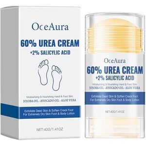 60% Urea Cream with Salicylic Acid - White